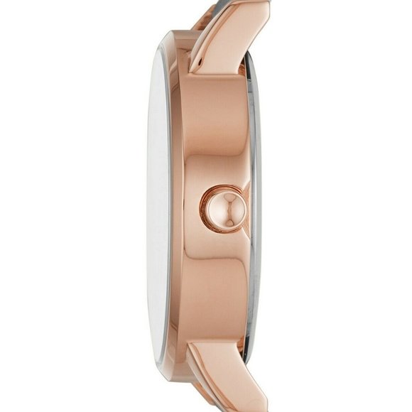Dkny Soho NY2764 Rose-Gold Leather Watch